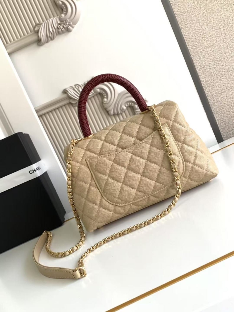 Ch**el top handle bags